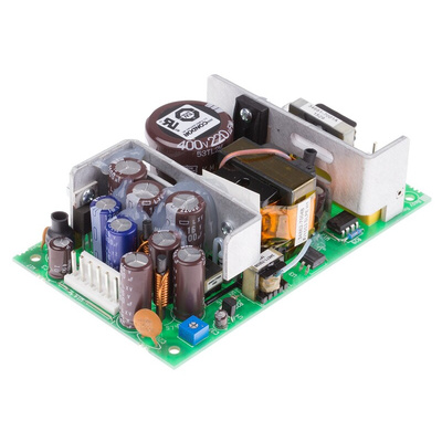 SL POWER CONDOR Switching Power Supply, GLC65EG, 5 V dc, 12 V dc, 24 V dc, 60W, Triple Output, 90 → 264V ac