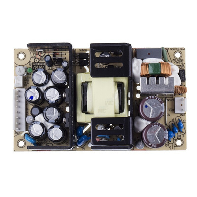 MEAN WELL Switching Power Supply, RPS-75-5, 5V dc, 14A, 70W, 1 Output, 127 → 370 V dc, 90 → 264 V ac