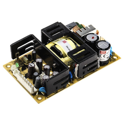 MEAN WELL Switching Power Supply, RPS-75-15, 15V dc, 5A, 75W, 1 Output, 127 → 370 V dc, 90 → 264 V ac