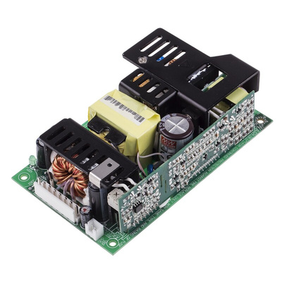 MEAN WELL Switching Power Supply, RPT-160B, 5 V dc, ±12 V dc, 1 A, 5 A, 14 A, 98W, Triple Output, 127 → 370 V