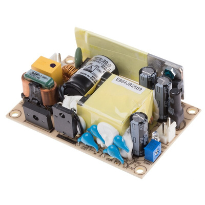 MEAN WELL Switching Power Supply, RPS-30-5, 5V dc, 6A, 30W, 1 Output, 80 → 264V ac Input Voltage
