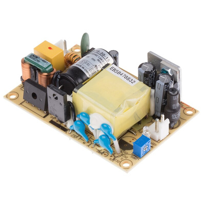 MEAN WELL Switching Power Supply, RPS-30-15, 15V dc, 2A, 30W, 1 Output, 80 → 264V ac Input Voltage