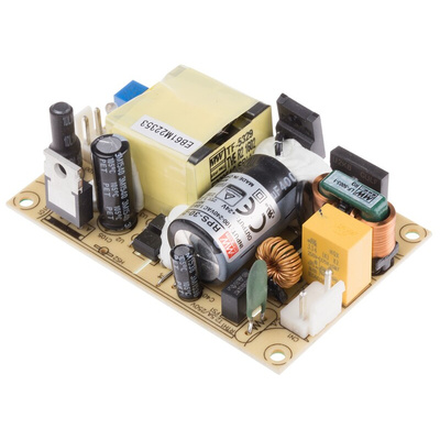 MEAN WELL Switching Power Supply, RPS-30-24, 24V dc, 1.25A, 30W, 1 Output, 80 → 264V ac Input Voltage