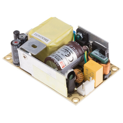 MEAN WELL Switching Power Supply, RPS-45-12, 12V dc, 3.8A, 45.6W, 1 Output, 80 → 264V ac Input Voltage