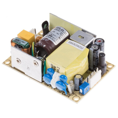 MEAN WELL Switching Power Supply, RPS-45-12, 12V dc, 3.8A, 45.6W, 1 Output, 80 → 264V ac Input Voltage