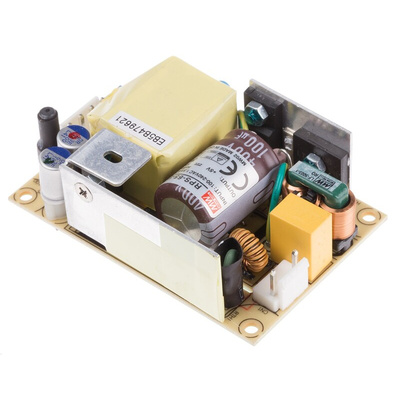 MEAN WELL Switching Power Supply, RPS-65-5, 5V dc, 10A, 50W, 1 Output, 80 → 264V ac Input Voltage