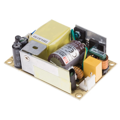 MEAN WELL Switching Power Supply, RPS-65-15, 15V dc, 4.34A, 65W, 1 Output, 80 → 264V ac Input Voltage