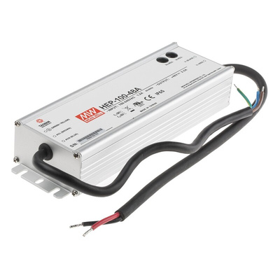 MEAN WELL Switching Power Supply, HEP-100-48A, 48V dc, 2A, 96W, 1 Output, 127 → 431 V dc, 90 → 305 V ac