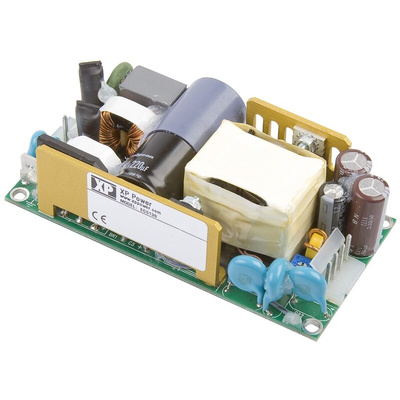 XP Power Switching Power Supply, ECS130US48, 48V dc, 2.7A, 130W, 1 Output, 120 → 370 V dc, 80 → 264 V ac