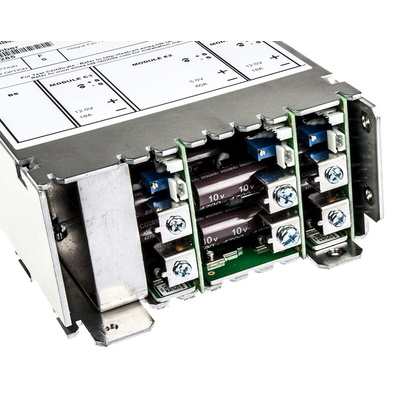 TDK-Lambda Switching Power Supply, V6FFS 5V60A,12V18A,12V18A, 5 V dc, 12 V dc, 18A, 650W, Triple Output, 130 →