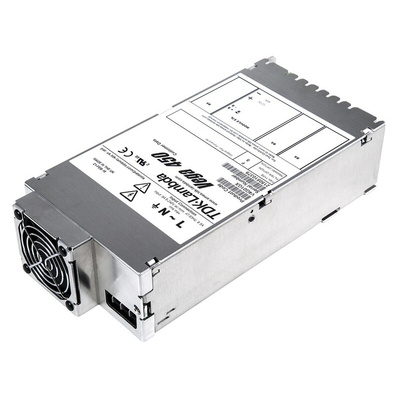 TDK-Lambda Switching Power Supply, V4FFS 12V40A, 12V dc, 40A, 450W, 1 Output, 130 → 330 V dc, 90 → 264 V