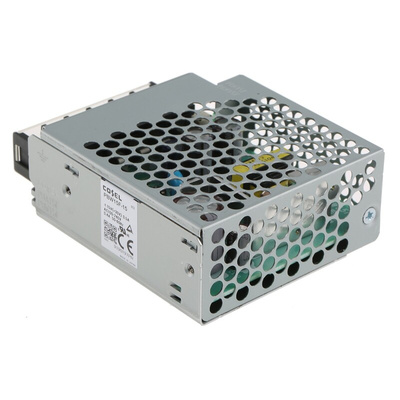 Cosel Switching Power Supply, PBW15F-15-N, ±15V dc, 1 A, 500 mA, 15W, Dual Output, 110 → 370 V dc, 85 →
