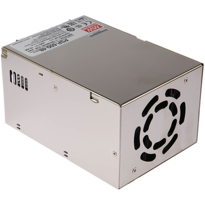 MEAN WELL Switching Power Supply, PSP-600-48, 48V dc, 12.5A, 600W, 1 Output, 124 → 370 V dc, 88 → 264 V