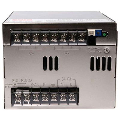 MEAN WELL Switching Power Supply, PSP-600-48, 48V dc, 12.5A, 600W, 1 Output, 124 → 370 V dc, 88 → 264 V