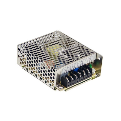 MEAN WELL Switching Power Supply, RS-35-3.3, 3.3V dc, 7A, 23W, 1 Output, 125 → 373 V dc, 88 → 264 V ac