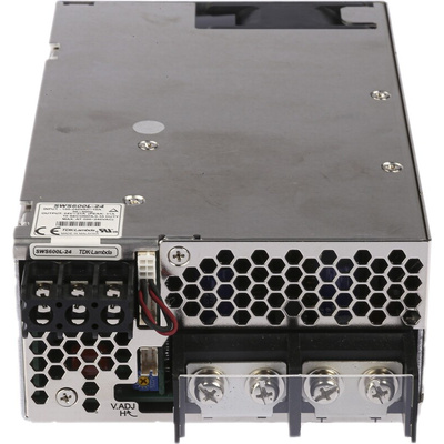 TDK-Lambda Switching Power Supply, SWS600L-24, 24V dc, 27A, 648W, 1 Output, 120 → 350 V dc, 85 → 265 V ac