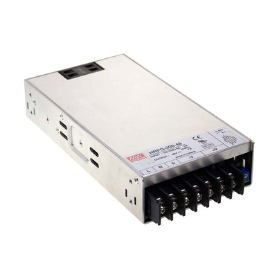 MEAN WELL Switching Power Supply, HRPG-300-48RS, 48V dc, 7A, 336W, 1 Output, 120 → 370 V dc, 85 → 264 V