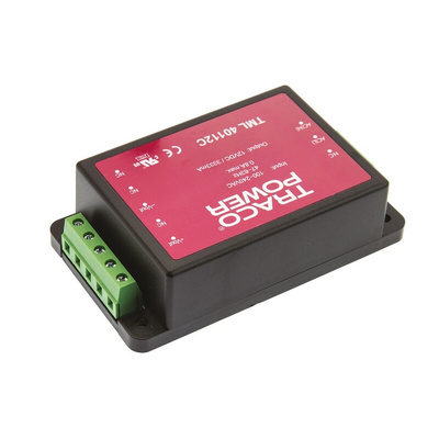TRACOPOWER Switching Power Supply, TML 40112C, 12V dc, 3.333A, 40W, 1 Output, 100 → 375 V dc, 90 → 264 V