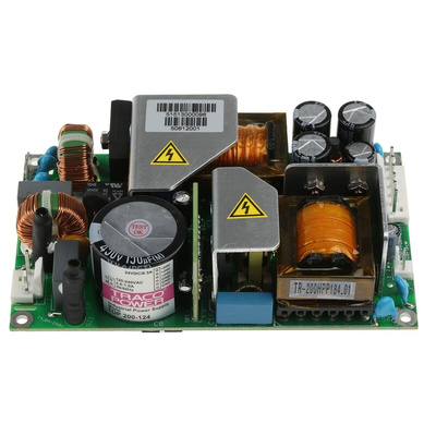 TRACOPOWER Switching Power Supply, TOP 200-124, 24V dc, 8.3A, 200W, 1 Output, 85 → 265V ac Input Voltage