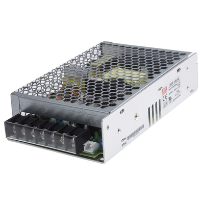 MEAN WELL Switching Power Supply, HRP-100-48RS, 48V dc, 2.2A, 105.6W, 1 Output, 120 → 370 V dc, 85 → 264