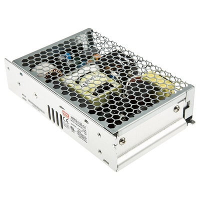 MEAN WELL Switching Power Supply, HRPG-150-12RS, 12V dc, 13A, 156W, 1 Output, 120 → 370 V dc, 85 → 264 V