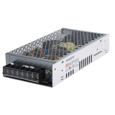 MEAN WELL Switching Power Supply, HRPG-200-15RS, 15V dc, 13.4A, 201W, 1 Output, 120 → 370 V dc, 85 → 264