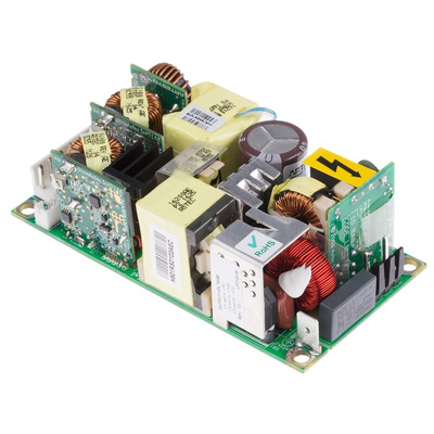 Artesyn Embedded Technologies Switching Power Supply, LPT102-M, 5 V dc, ±12 V dc, 2 A, 9 A, 18 A, 130W, Triple Output,