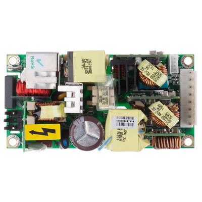 Artesyn Embedded Technologies Switching Power Supply, LPT102-M, 5 V dc, ±12 V dc, 2 A, 9 A, 18 A, 130W, Triple Output,