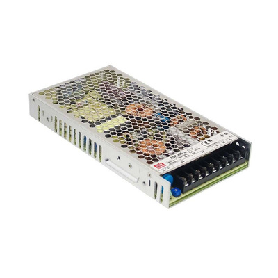 MEAN WELL Switching Power Supply, RSP-200-27, 27V dc, 7.5A, 202.5W, 1 Output, 124 → 370 V dc, 88 → 264 V