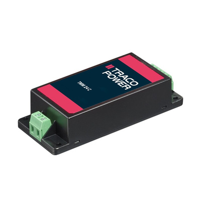 TRACOPOWER Switching Power Supply, TMM 24115C, 15V dc, 1.6A, 24W, 1 Output, 85 → 264V ac Input Voltage