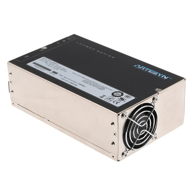 Artesyn Embedded Technologies Switching Power Supply, LCM600Q-T-N-4, 24V dc, 27A, 600W, 1 Output, 85 → 264V ac