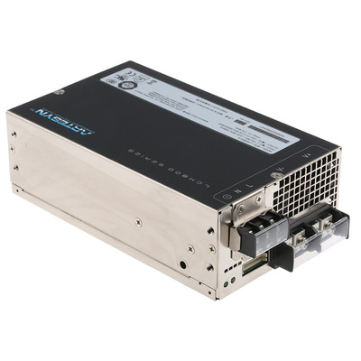 Artesyn Embedded Technologies Switching Power Supply, LCM600Q-T-N-4, 24V dc, 27A, 600W, 1 Output, 85 → 264V ac