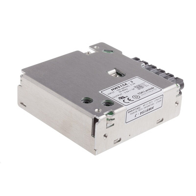 TDK-Lambda Switching Power Supply, HWS15A-3, 3.3V dc, 3A, 15W, 1 Output, 120 → 370 V dc, 85 → 265 V ac