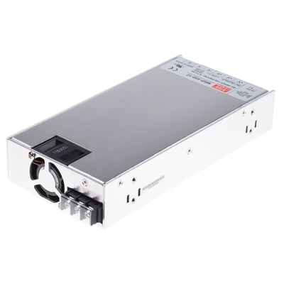 MEAN WELL Switching Power Supply, MSP-450-12, 12V dc, 37.5A, 450W, 1 Output, 120 → 370 V dc, 85 → 264 V