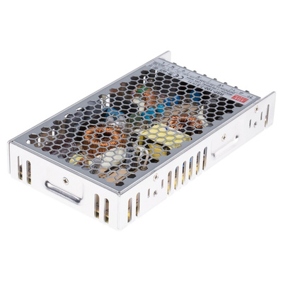 MEAN WELL Switching Power Supply, RSP-100-7.5RS, 7.5V dc, 13.5A, 101W, 1 Output, 120 → 370 V dc, 85 → 264