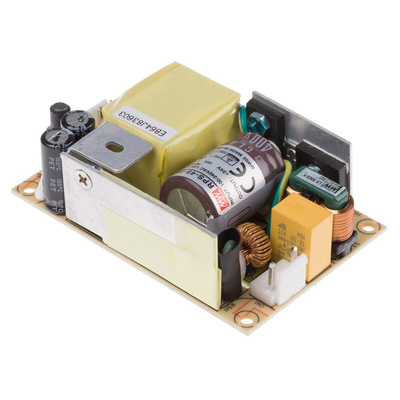 MEAN WELL Switching Power Supply, RPS-45-24, 24V dc, 1.9A, 45.6W, 1 Output, 80 → 264V ac Input Voltage