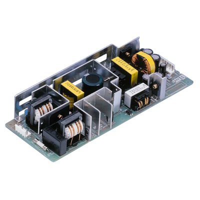 Cosel Switching Power Supply, LEB150F-0524-Y, 5 V dc, 24 V dc, 5A, 150W, Dual Output, 120 → 370 V dc, 85