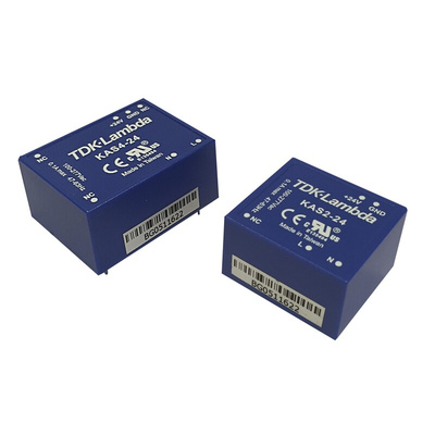 TDK-Lambda Switching Power Supply, KAS4-9, 9V dc, 440mA, 4W, 1 Output, 120 → 430 V dc, 90 → 305 V ac