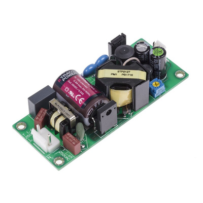 TRACOPOWER Switching Power Supply, TPP 30-136A-J, 36V dc, 840mA, 30W, 1 Output, 120 → 370 V dc, 85 → 264