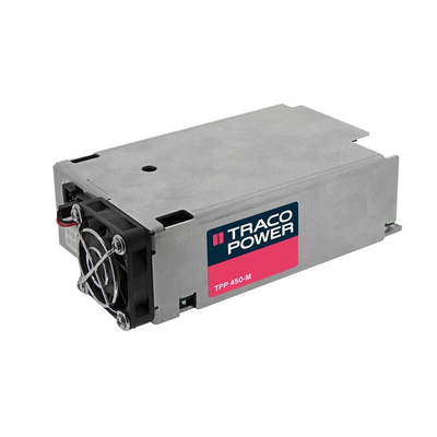 TRACOPOWER Switching Power Supply, TPP 450-112-M, 12V dc, 37.5A, 450W, 1 Output, 120 → 370 V dc, 85 → 264