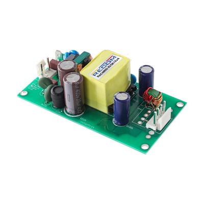 Recom Switching Power Supply, RACM60-24SK/OF/2x4, 24V dc, 2.5A, 60W, 1 Output, 80 → 264V ac Input Voltage