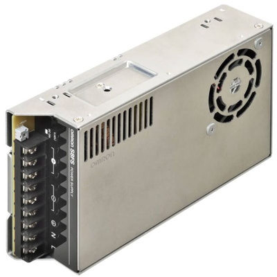 Omron Switching Power Supply, S8FS-C35048, 48V dc, 7.32A, 350W, 1 Output, 100 → 240V ac Input Voltage