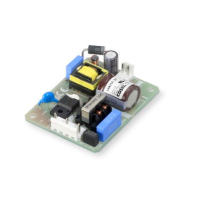 Cosel AC-DC Power Supply, LHA10F-24-SNY, 24V dc, 500mA, 12W, 1 Output, 85 → 264V ac Input Voltage