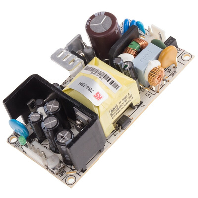 MEAN WELL Switching Power Supply, EPS-45-7.5, 7.5V dc, 5.4A, 40.5W, 1 Output, 127 → 370 V dc, 90 → 264 V