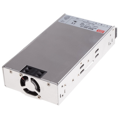 MEAN WELL Switching Power Supply, MSP-300-15, 15V dc, 22A, 330W, 1 Output, 120 → 370 V dc, 85 → 264 V ac