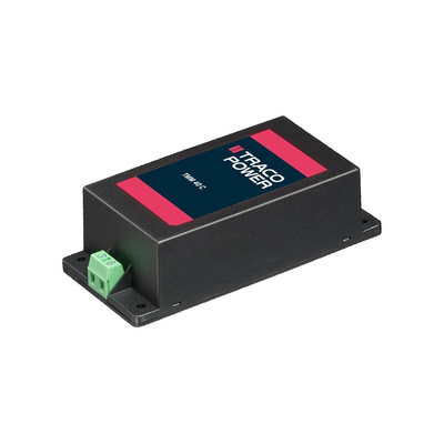TRACOPOWER Switching Power Supply, TMM 40124C, 24V dc, 1.66A, 40W, 1 Output, 85 → 264V ac Input Voltage