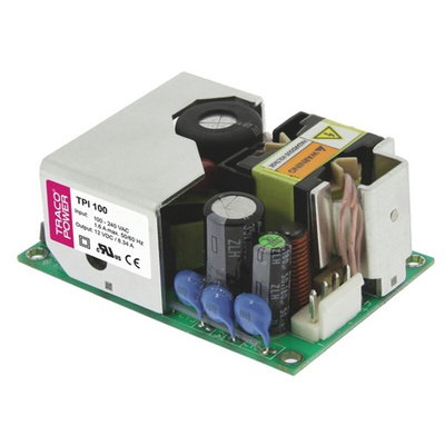 TRACOPOWER Switching Power Supply, TPI 100-148A-J, 48V dc, 2.09A, 100W, 1 Output, 120 → 370 V dc, 85 →