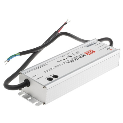MEAN WELL Switching Power Supply, HEP-150-48A, 48V dc, 3.2A, 153.6W, 1 Output, 127 → 431 V dc, 90 → 305 V