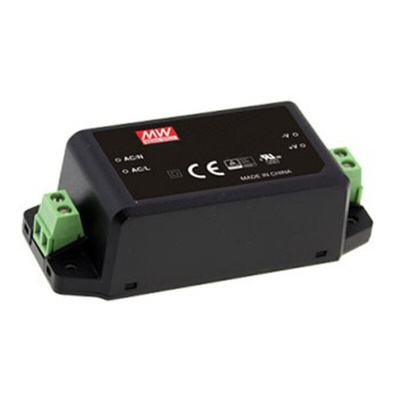 MEAN WELL Switching Power Supply, IRM-30-5ST, 5V dc, 6A, 30W, 1 Output, 85 → 264V ac Input Voltage