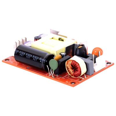 EOS Switching Power Supply, ULP40-1315, 15V dc, 2.67A, 40W, 1 Output, 264 V ac, 390 V dc Input Voltage